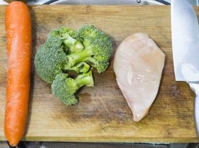 原材料，另外还有鸡蛋两颗，面粉少许，没入镜哈