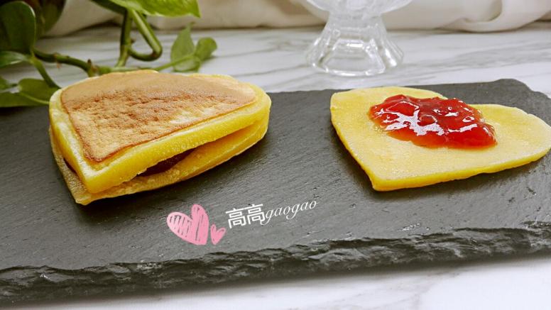 爱心松饼