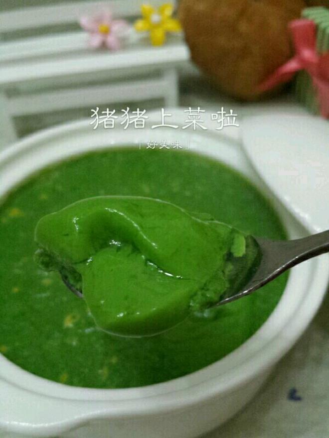 宝宝辅食-翡翠鸡蛋羹