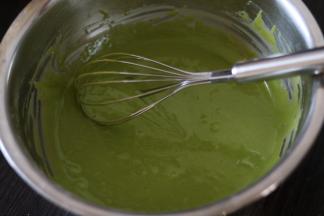 无干粉，无颗粒即可，放在一边备用。