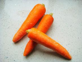 图中就是胡萝卜，有的地方也叫“红萝卜”。只是叫法不同其实都是一样的。