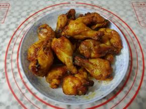 自己在家烤的鸡根翅，可以跟KFC媲美了
