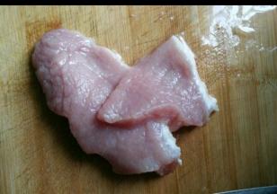 猪瘦肉一块