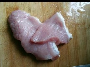 猪瘦肉一块