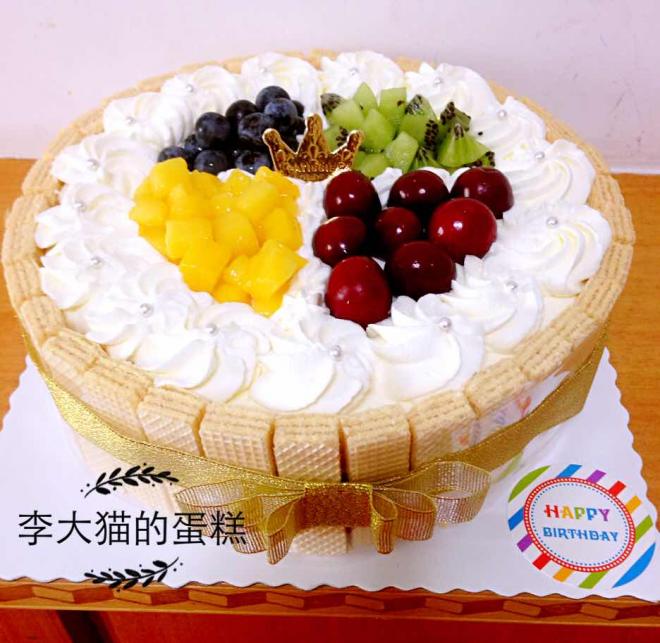 不会抹面也可以做漂亮的蛋糕