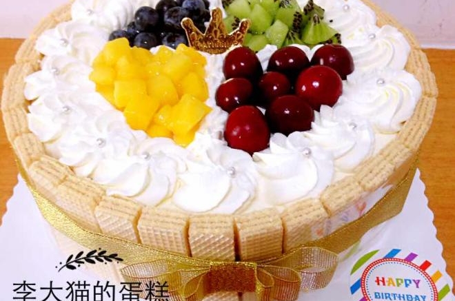 不会抹面也可以做漂亮的蛋糕