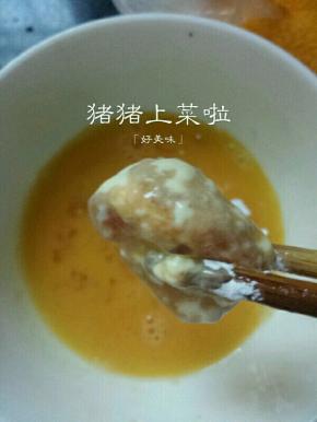 再裹上蛋液