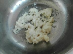 烫种材料混合均匀，摊开凉的更快些哈