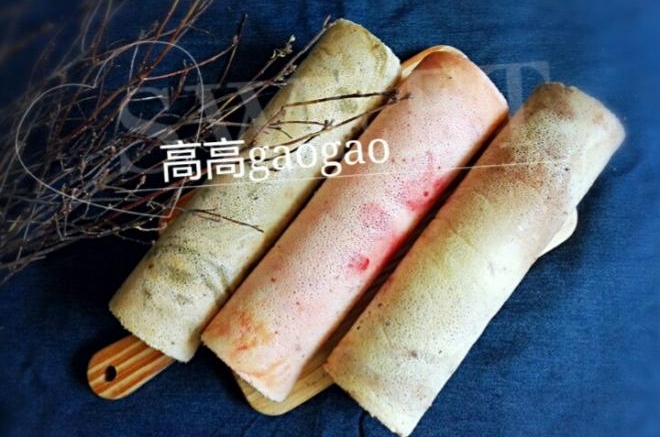 梦幻彩云蛋糕卷