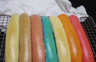 烤熟后取出脱模放凉