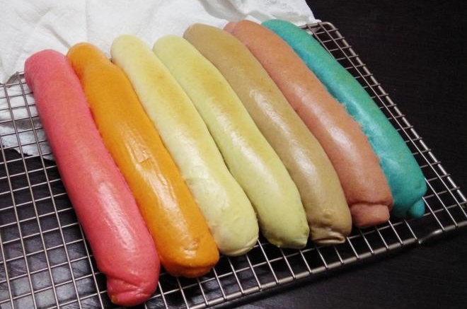 彩虹排包