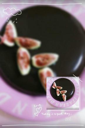 摆上无花果即可