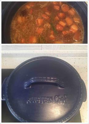 倒入砂锅内小火慢炖