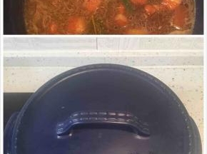 倒入砂锅内小火慢炖