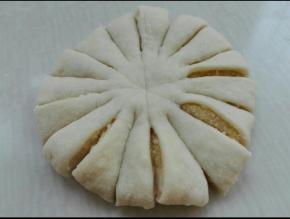 再上一步基础上，再次等切开