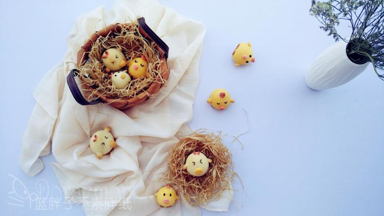 憨态可掬的小鸡烧果子（减糖版）