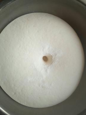 密封，温暖处发酵到两倍大，重新揉光
