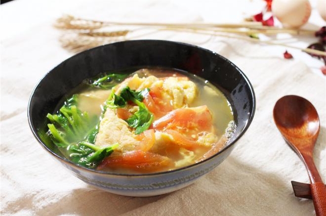 番茄鸡蛋汤