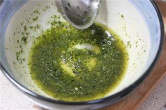 搅拌均匀后，椒麻汁就做好了