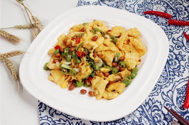 水豆豉炒鸭蛋