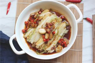 回味无穷的娃娃菜就可以吃啦