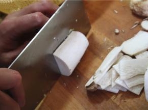 切成片状