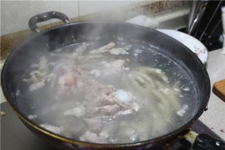 待煮出血泡即可捞起