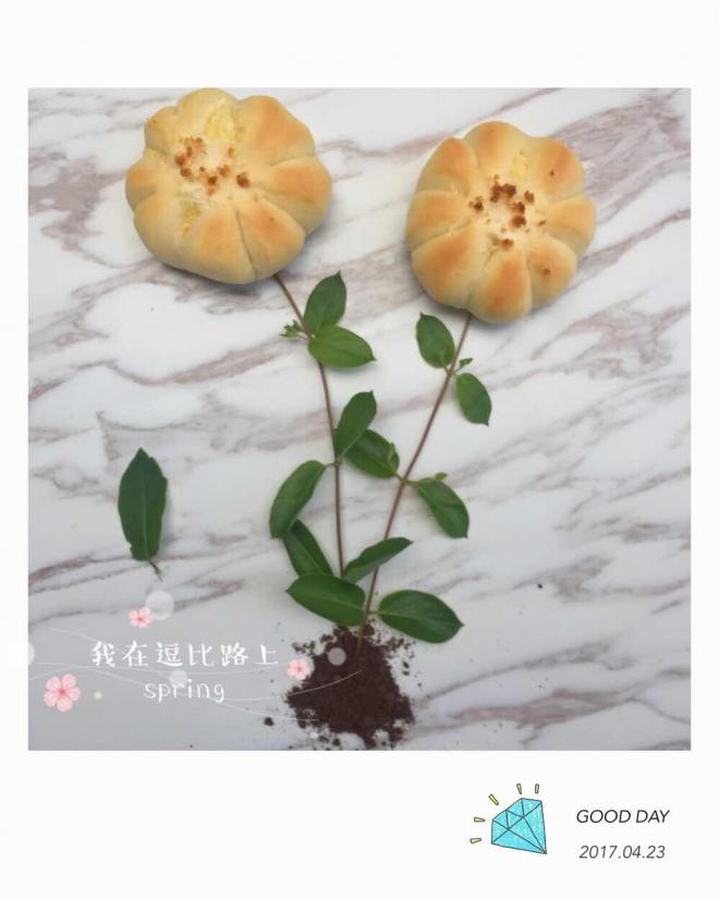 花朵面包
