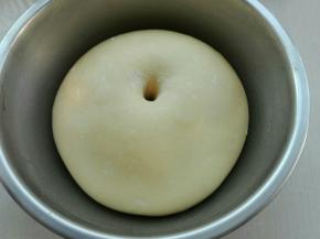 发酵至手指戳洞不回缩不塌陷即可