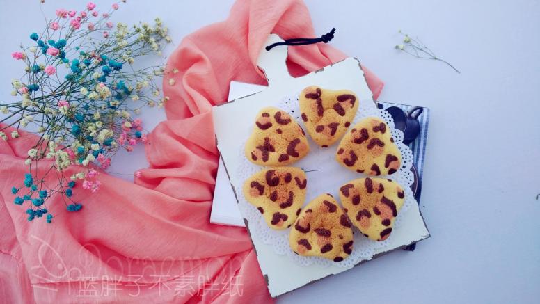 豹纹也能小清新——水浴法戚风小蛋糕