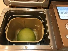 10.	30分钟后面团发酵至原来的2倍大左右。