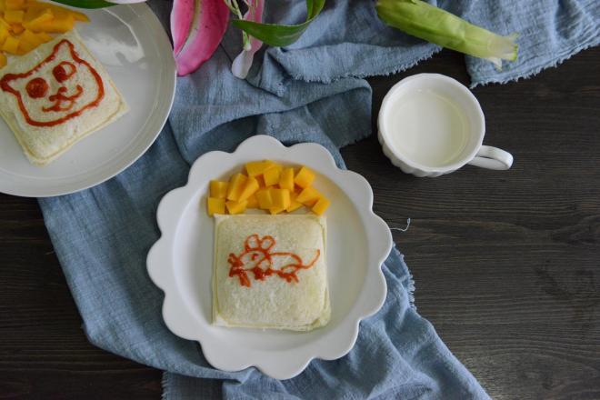 卡通口袋三明治