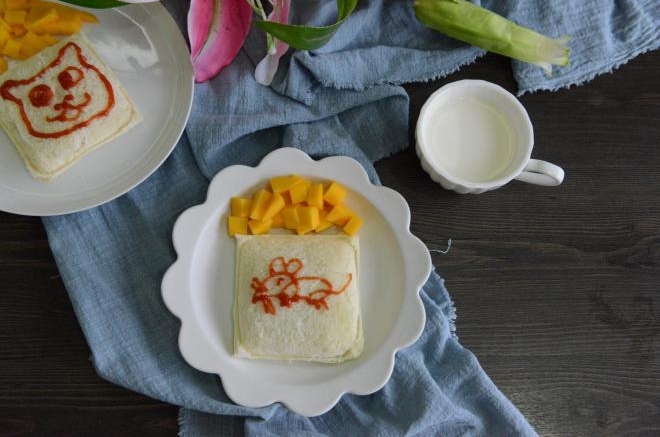 卡通口袋三明治