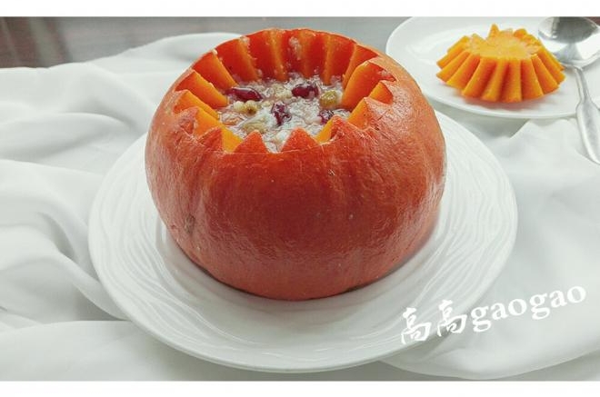 南瓜盅糯米饭