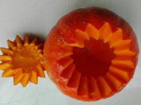 挖掉里面的种子