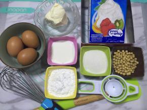 准备好所有的食材。