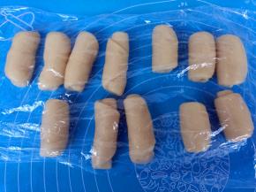 所有面团依次做好。