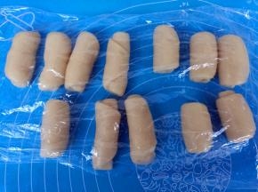 所有面团依次做好。