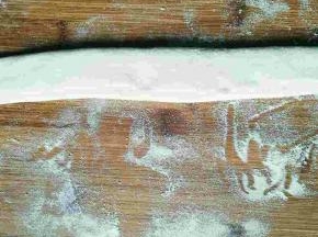 如果擀的宽了可以如图三折