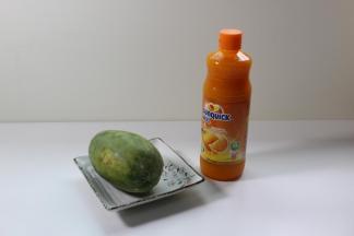 请忽略这个不是很熟的木瓜，选越熟的木瓜越好