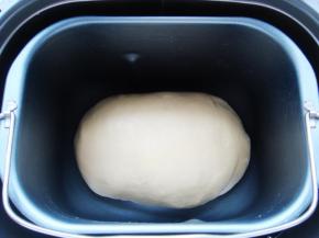 和好后进行发酵。