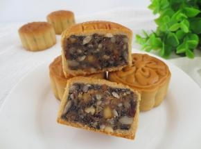 红糖五仁月饼有浓浓的红糖香味