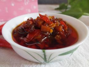 老公说很好吃，一开始还以为是我买的辣椒酱