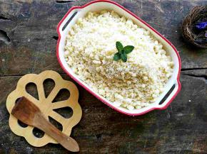 美味的椰蓉酥粒做好了