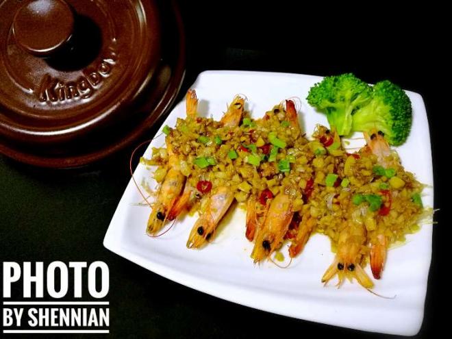 蒜蓉粉丝开背虾