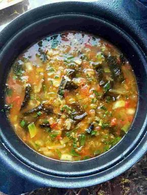 美美哒西红柿青菜汤开胃汤