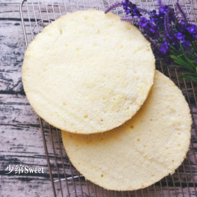 8寸戚风蛋糕(生日蛋糕胚)