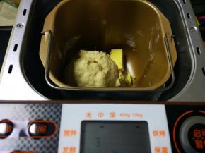 和面程序结束后加入黄油