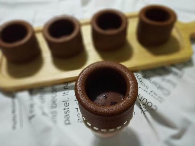 可可海绵杯子蛋糕