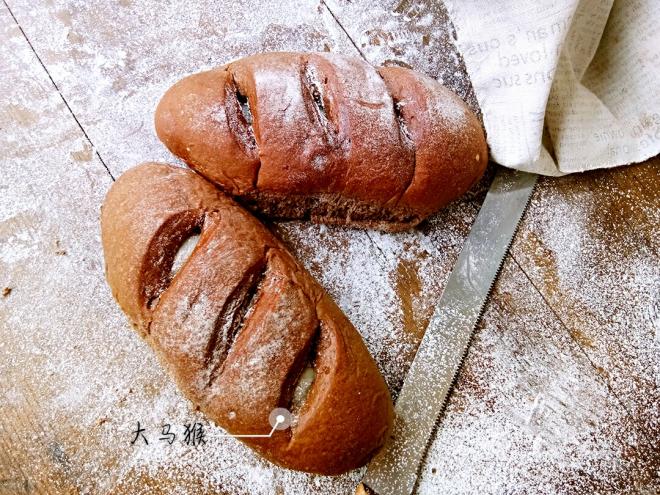 可可麻薯软欧包